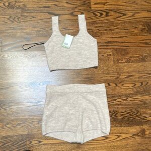 H&M  BRAND NEW bralet and shorts. Perfect and never worn
